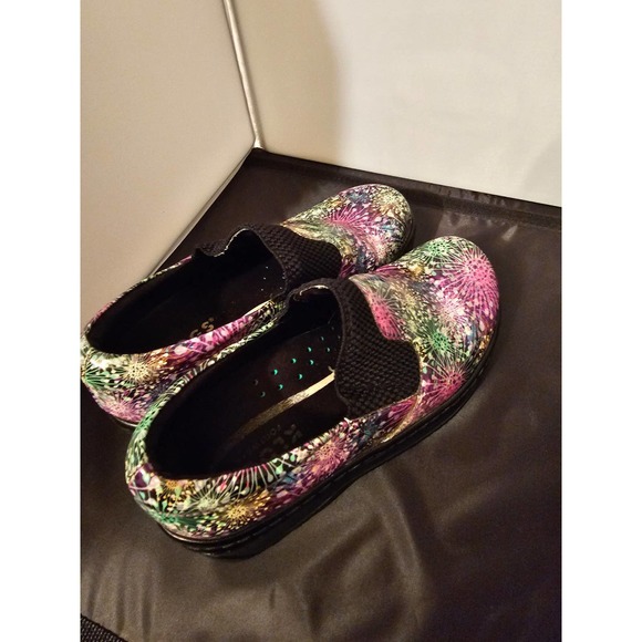 Klogs Slip On Nurses Shoes Mission Dandelion Leather Womens Size 7.5M - Picture 6 of 7